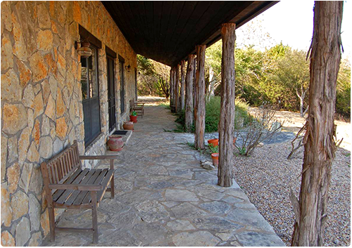 Photo of the Glen Rose Property's Front Porch